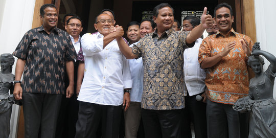 Usai bertemu Prabowo, permintaan Ical cawapres menguat