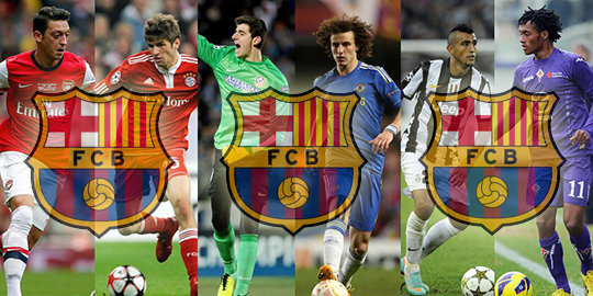 Inilah 7 Pemain incaran Barcelona di musim depan