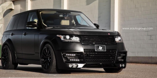 Sangar! Lumuran Aura \'Hitam\' Range Rover Lumma CLR-R!
