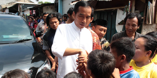 Jokowi soal cawapres: Sabar, sabar, satu minggu lagi saya umumin