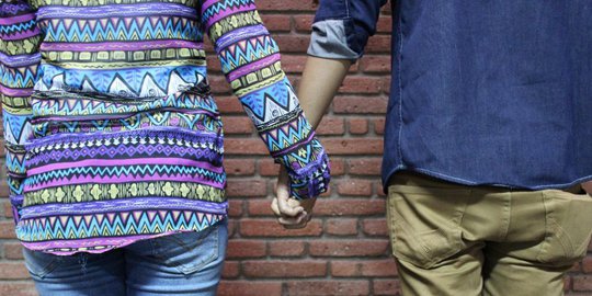 saat berada di keramaian