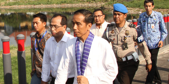 Jokowi cuek elektabilitasnya terus menurun