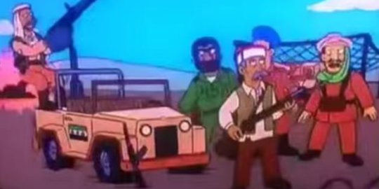 TV Mesir sebut The Simpsons bukti Amerika dalangi Revolusi Arab