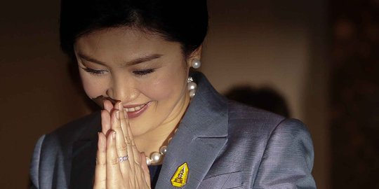 Yingluck sampaikan salam perpisahan kepada para pendukungnya