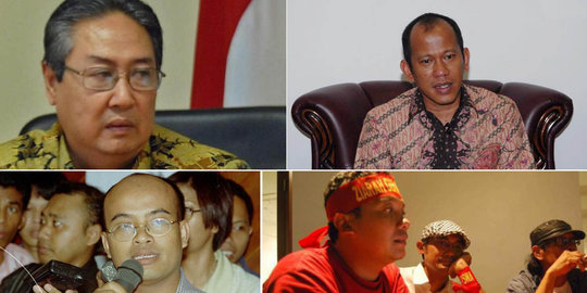 Empat bekas korban penculikan yang merapat ke Prabowo