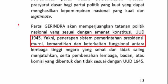 SBY kritik manifesto Gerindra?