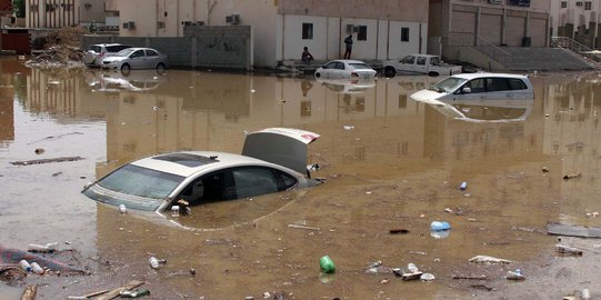 Banjir bandang landa Mekkah