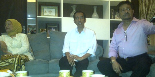 Jokowi bicarakan ikan dan daging dengan Gubernur Sulsel