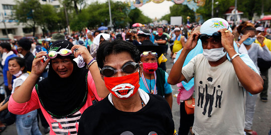 Kelompok Kaos Merah Thailand peringatkan munculnya perang sipil