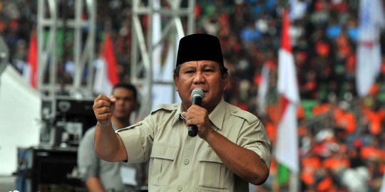 Prabowo: Banyak yang kecewa dengan hasil rekapitulasi suara