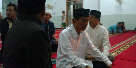 Di Makassar, Jokowi dapat masukan Ketua MUI Sulsel cawapres