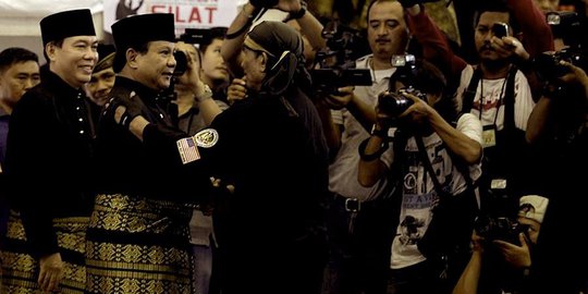 Prabowo: Pendekar itu harus jujur, tak jadi koruptor