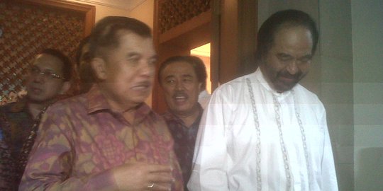 Surya Paloh: Feeling saya Jokowi-JK sudah dibahas Mega dan Ical