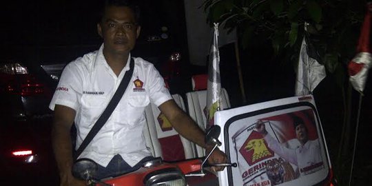 Gerindra menang, Adi Harahap penuhi janji 'mbecak' Sumut-Jakarta