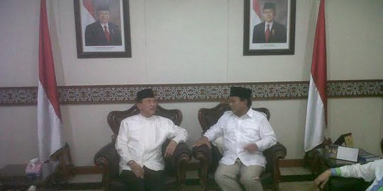Bahas koalisi, Prabowo dan Suryadharma Ali bertemu di Istiqlal