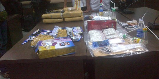 Bandara Ngurah Rai tangkap pengedar sabu-sabu