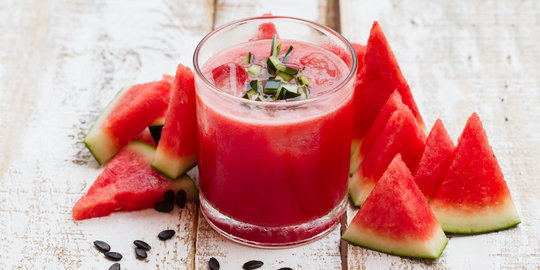 Cara Membuat Jus Semangka Untuk Diet Soda