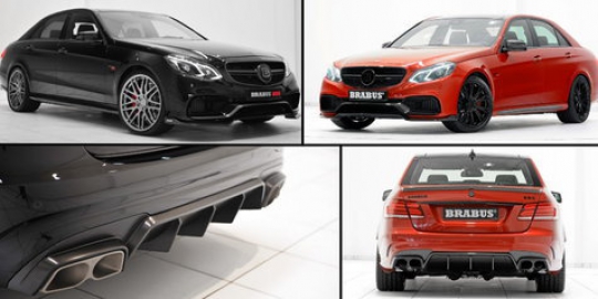 New Mercy E63 AMG, Sedan Super Ala BRABUS