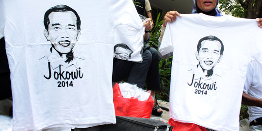  Kaos  Jokowi Presiden kampanye kreatif PKL hingga online 