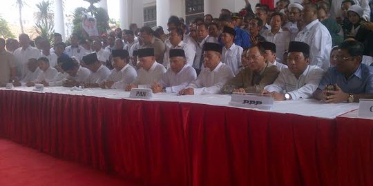 Setelah Ical salat istikharah, Golkar resmi dukung Prabowo-Hatta