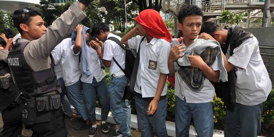 âAntisipasi tawuran, pengumuman UN di Banten dijaga polisi
