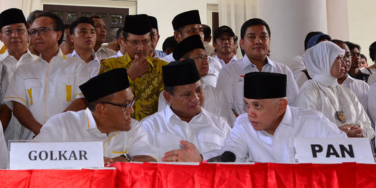 Konsep trisula, alasan Ical bawa Golkar dukung Prabowo