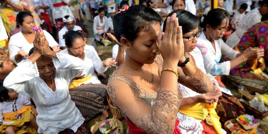 Umat Hindu di Bali rayakan Galungan