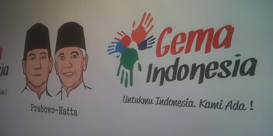 Dukung Prabowo,pengusaha muda & artis deklarasi di Rumah Polonia