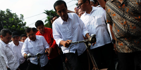 Jokowi-JK sebut PKPI partai para jenderal