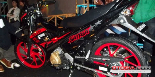 Suzuki Satria 150 Black Fire II resmi mengaspal