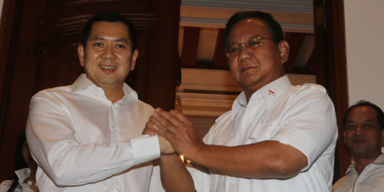 Prabowo berkunjung ke kediaman Hary Tanoesoedibjo
