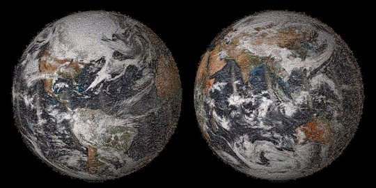 NASA buat foto selfie 'bumi'
