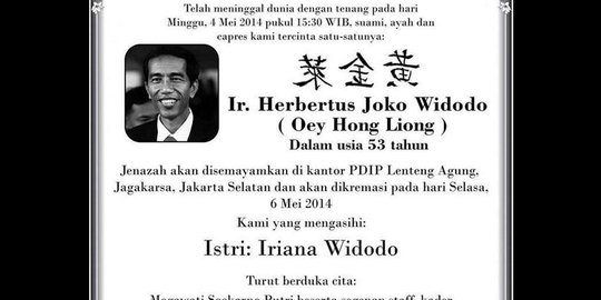 Tim Pemenangan Jokowi: Haji kok dikatakan Herbertus