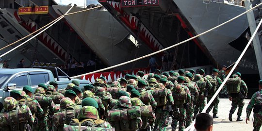 4 Aksi tegas TNI saat mercusuar Malaysia ganggu kedaulatan RI