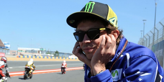 Valentino Rossi ogah balapan di Isle of Man TT