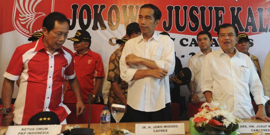 Jokowi sindir koalisi bagi-bagi kursi menteri ala Prabowo