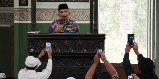 Amien Rais: 9 Juli Baratayuda politik, serem!