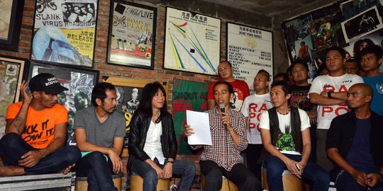 Yakin menang, Slank merasa tak perlu dukung Jokowi