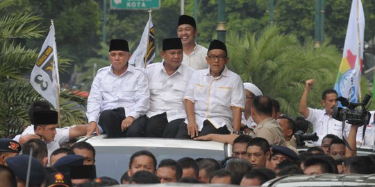 Ini susunan lengkap tim kampanye Prabowo-Hatta