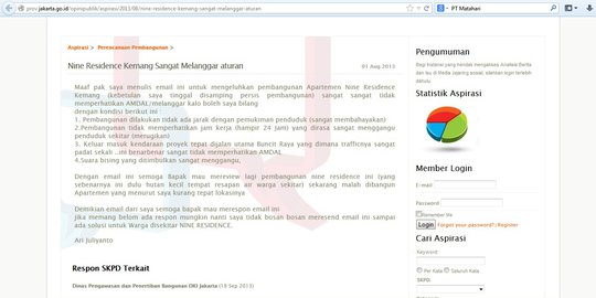 Mampang akan kian terbenam