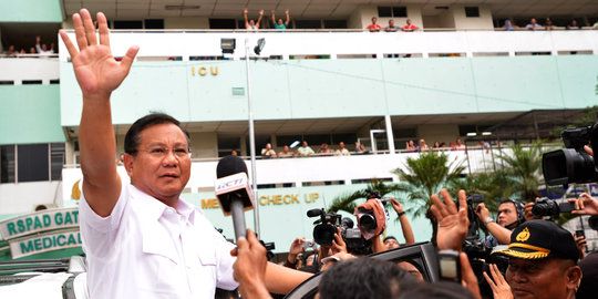 Prabowo: Saya gak rela Indonesia jadi kacung asing
