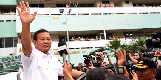 Prabowo: Kita ingin anak tukang bakso jadi jenderal
