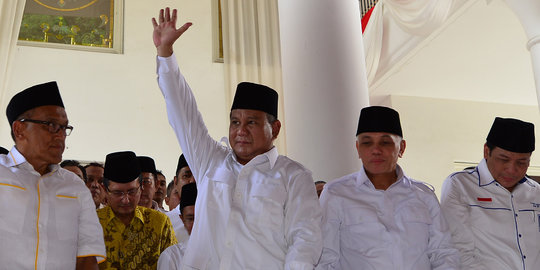 Prabowo target menang 60 persen di kandang PDIP