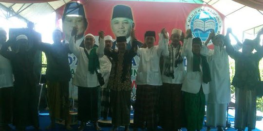 Kiai kampung se-Jatim deklarasi dukung Prabowo-Hatta di Sidoarjo