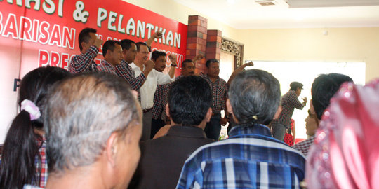 Relawan Nusantara deklarasi dukung Jokowi-JK di Kantor NasDem
