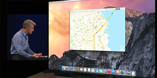 Apple perkenalkan OS X Yosemite