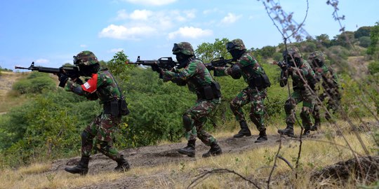 Prajurit TNI tertembak di perbatasan Papua-Papua Nugini