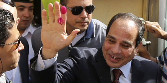 Mesir secara resmi akan umumkan Al-Sisi sebagai presiden