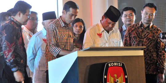 Dua capres komitmen pemilu damai