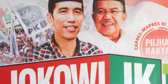 Jokowi-JK masih perkasa di kandang Banteng